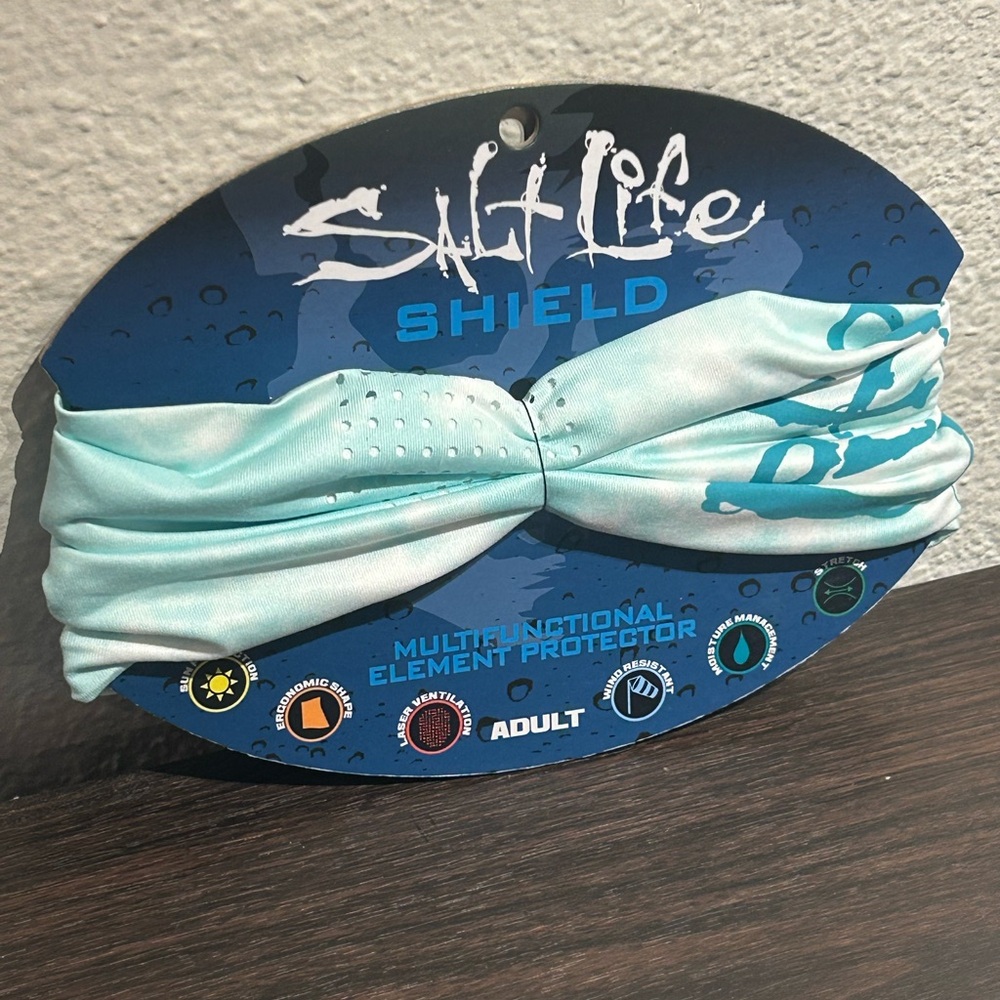 Salt Life Adult Aqua Face Mask